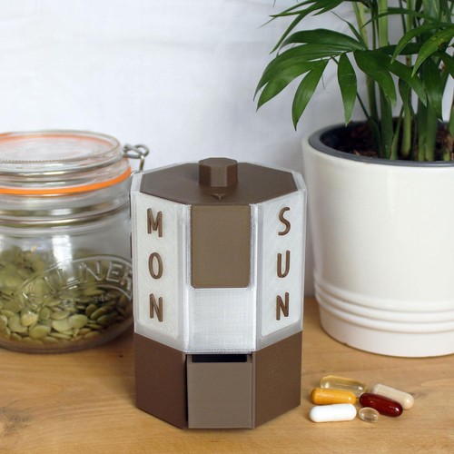 Weekly vitamin organiser 7 - weekly,