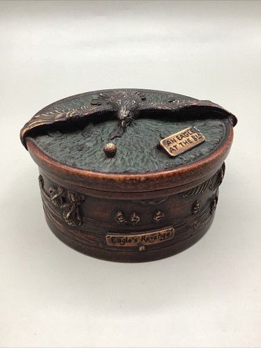 Eagle trinket box brown - eagle,